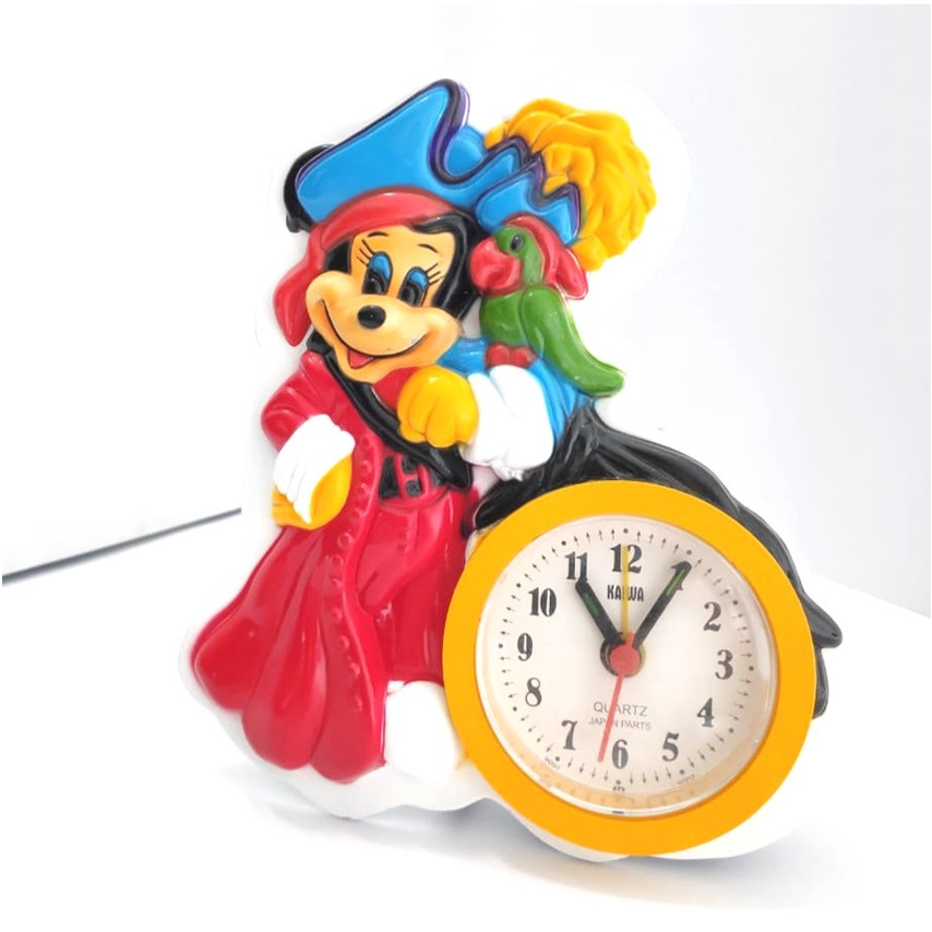 Jam Beker Murah Jam Weker Anak Mickey Mouse Donald Duck Donald Bebek Free Baterai