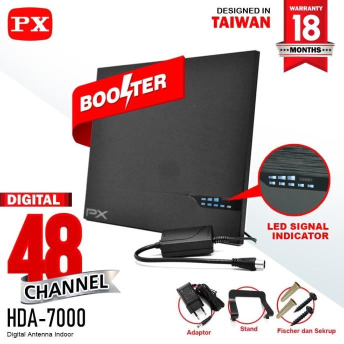 PX HDA7000 DIGITAL TV INDOOR SMART ANTENNA IJM TERPOPULER2124