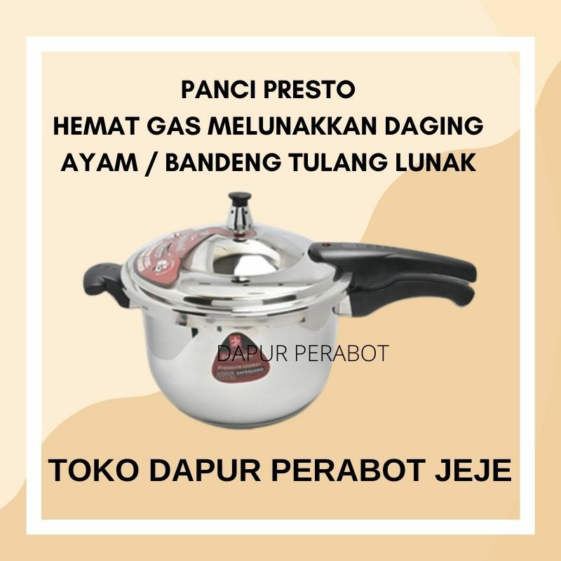 PANCI PRESTO STAINLESS STEEL