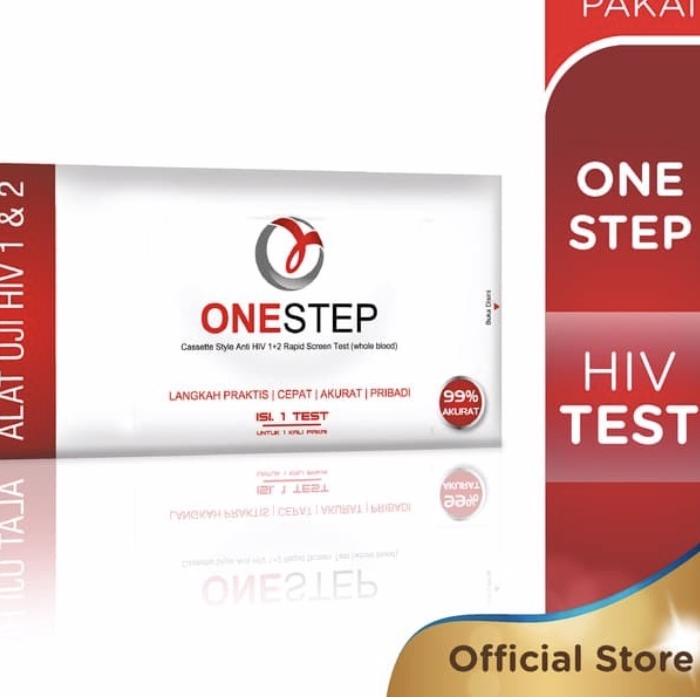 ✴ Alat Uji HIV - Onestep HIV Test - 1 Pcs ✤