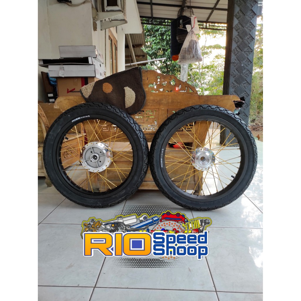 VELG JARI JARI RING 18 RX KING PAKETAN FULL SET PLUS BAN