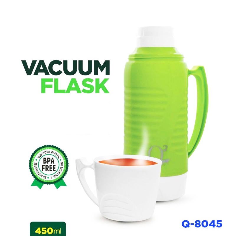 Q2 Thermos Vacuum Mug Tahan Panas 450ml - Hijau