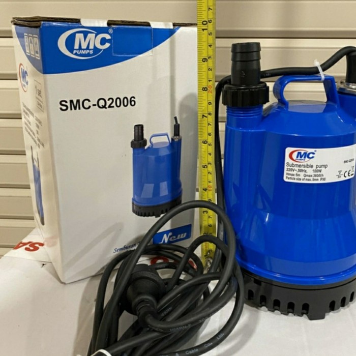 POMPA CELUP KOLAM IKAN 100WATT MESIN POMPA AIR KOLAM IKAN MC PUMP 100W