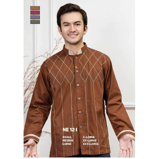Baju koko - Nizar NE 12 i  Busana muslim pria