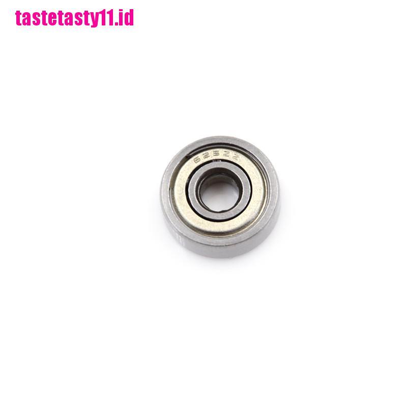 10 Pcs Miniatur Pelindung Metrik Radial Bahan Karet Logam Model 625ZZ