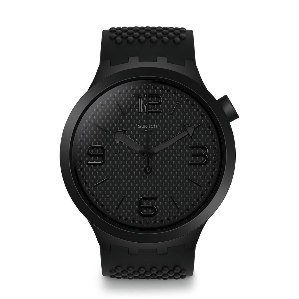 SWATCH SO27B100 Jam Tangan Pria Original BBBLACK