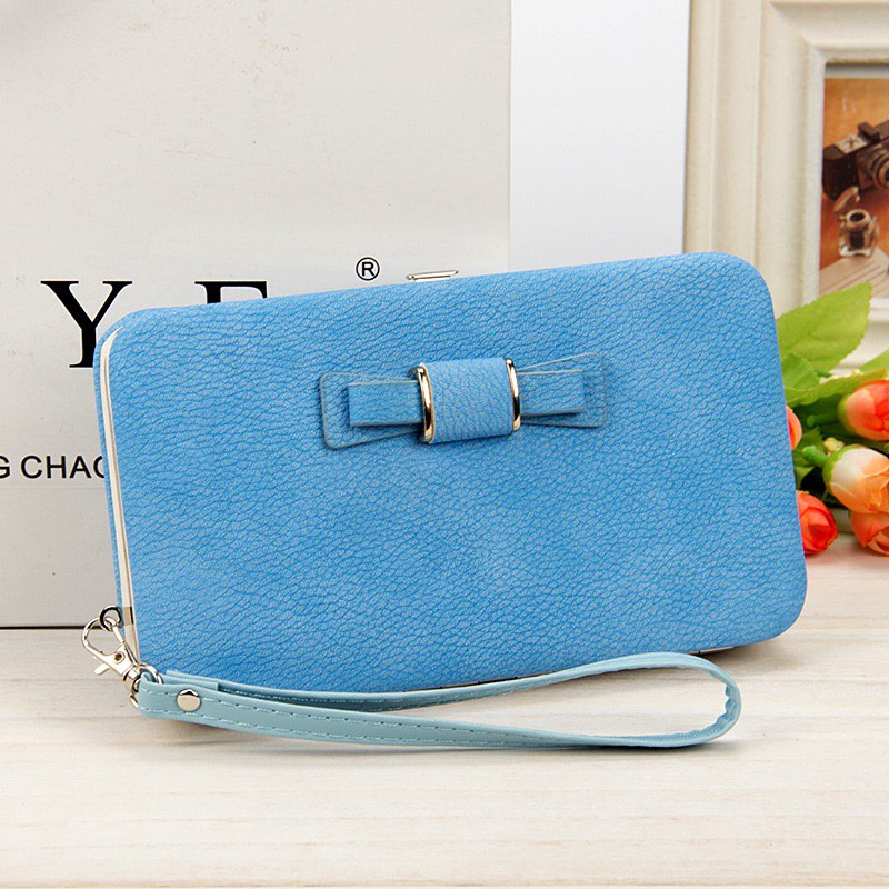 &quot; TAS HAPPY &quot; TAS FASHION 1kg muat 4 pcs dompet panjang WANITA BATAM IMPORT BD1318 JTF1318 EL 4006