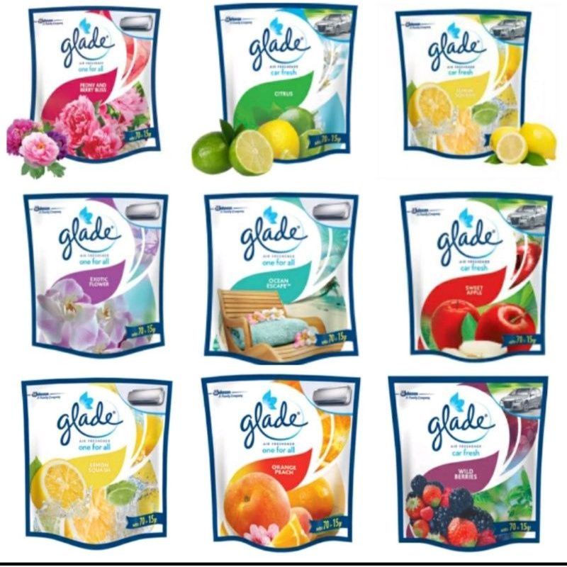 glade air freshener 70gr+5gr