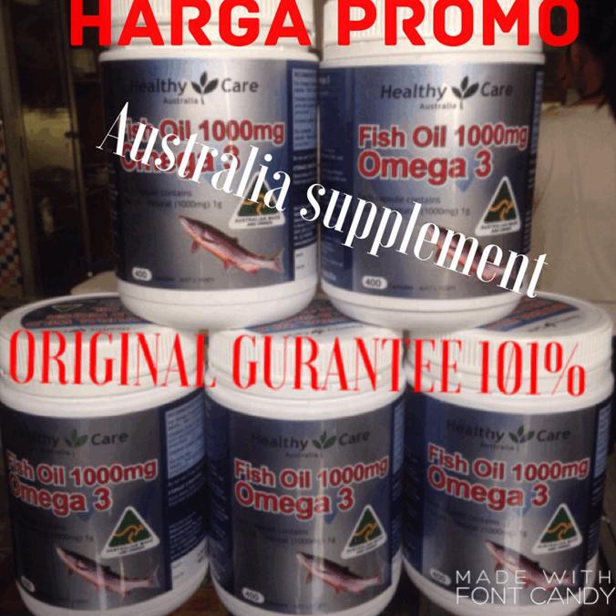 minyak ikan omega 3 fish oil healthy care TERMURAH