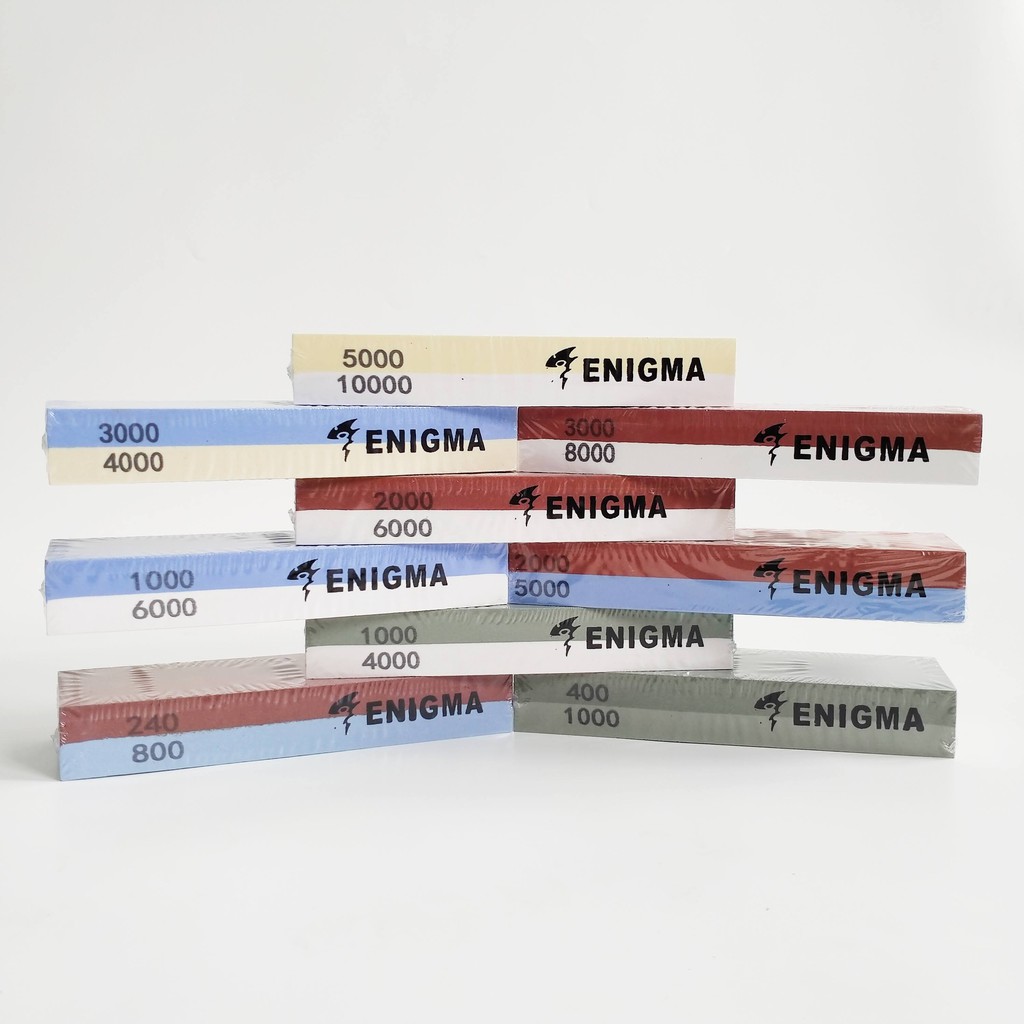 KNIFE GRIT SHARPENER WATER STONE DUAL WHETSTONE - GRIT STONE - BATU ASAHAN #240 - #10000