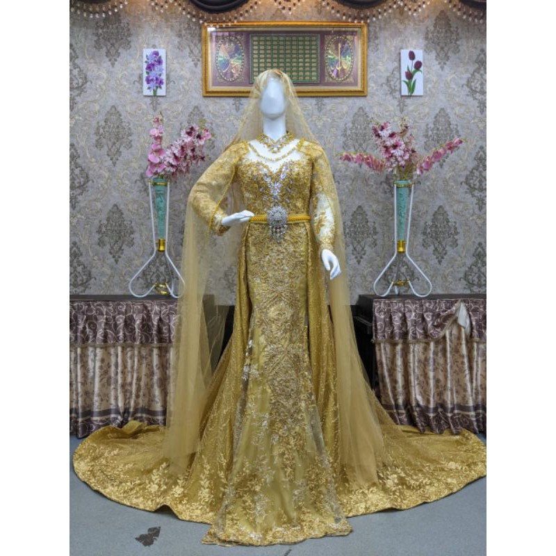 Baju pengantin | kebaya pengantin murah / gaun pengantin ekor