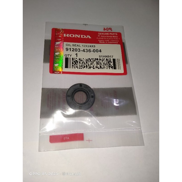 SEAL OLI WATER PUMP VARIO OLD 110 VARIO 125 150 12X24X5