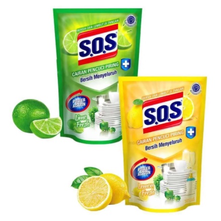 SOS Sabun Pencuci Piring / SOS Cairan Pencuci Piring 750ml