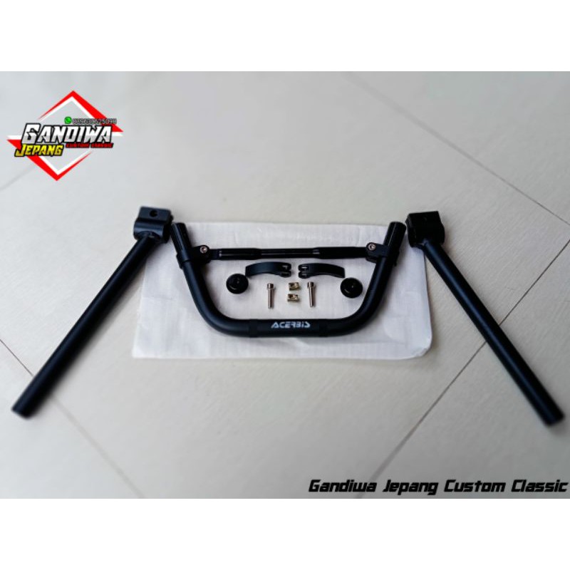 stang stir sepeda motor merek ACERBIS universal PNP RX king RX special cb Megapro Tiger Vixion GL