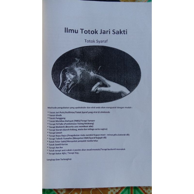 Totok Jari Petir Buku Panduan Totok Saraf Shopee Indonesia