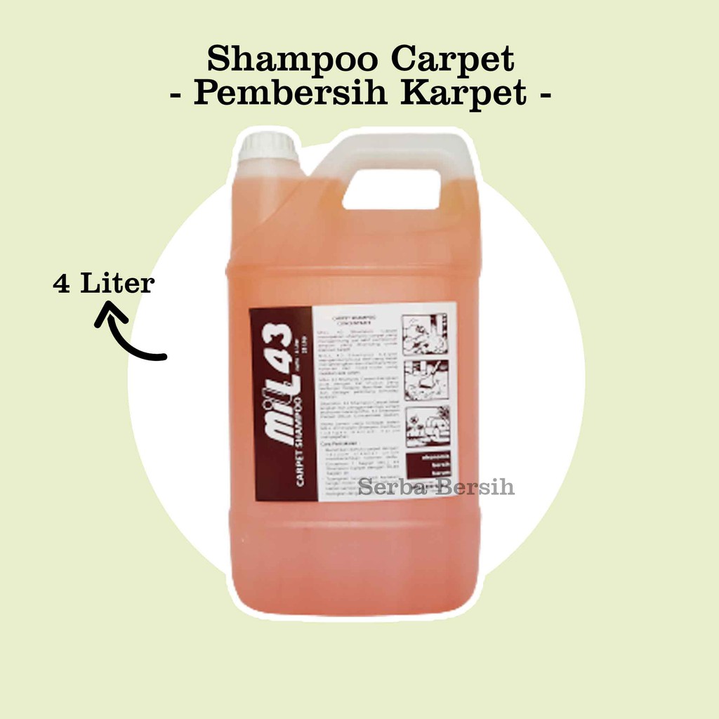 Shampoo Carpet Cairan Pencuci Karpet Sampo Shampo 20 Liter  Shopee