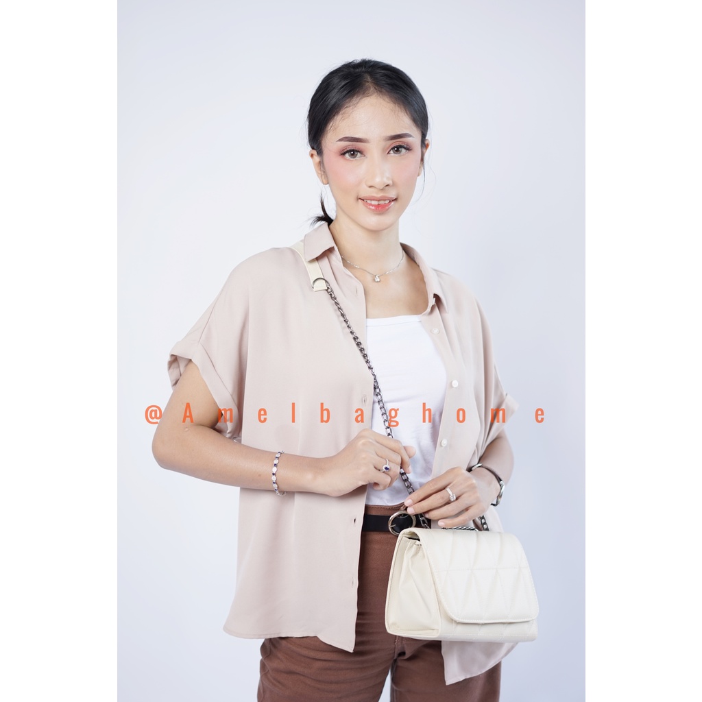 AMELBAGHOME TAS MONALISA Tas Selempang Wanita Slingbag Fashion Wanita Tas bahu murmer Tas Wanita Terbaru
