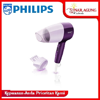 HAIR DRYER UNGU PHILIPS ESSENTIAL CARE PENGERING RAMBUT
