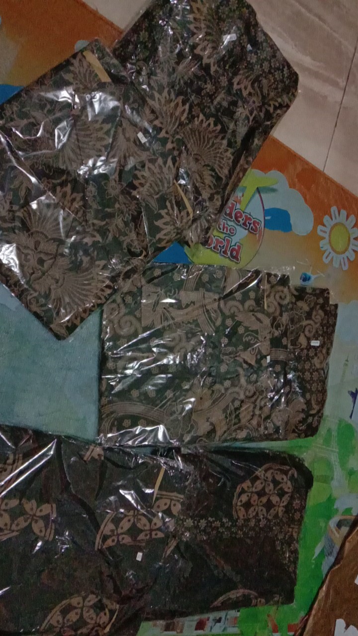 Gamis Batik Manggar,padi,sekar,cantik,kubis,kipas,daun,kupu,genes Couple