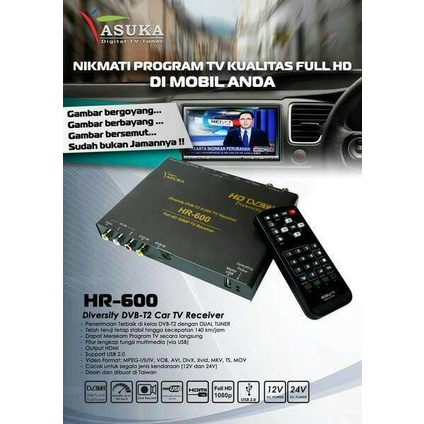 Digital Car Tv Tuner Asuka Hr-600 Best Quality [Original]