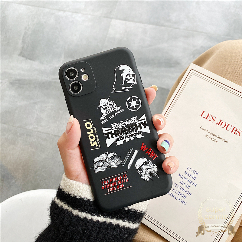 Casing Handphone Xiaomi POCO X3 NFC POCO X3 Pro Redmi 9 9c Nfc Redmi 8 8apro 8a Dual Redmi Note 10 10s 10pro Max Note10pro Plus XiaoMi Poco M3 Redmi 9T Redmi Note 9 9pro 9s Note8 Motif Star Wars-3