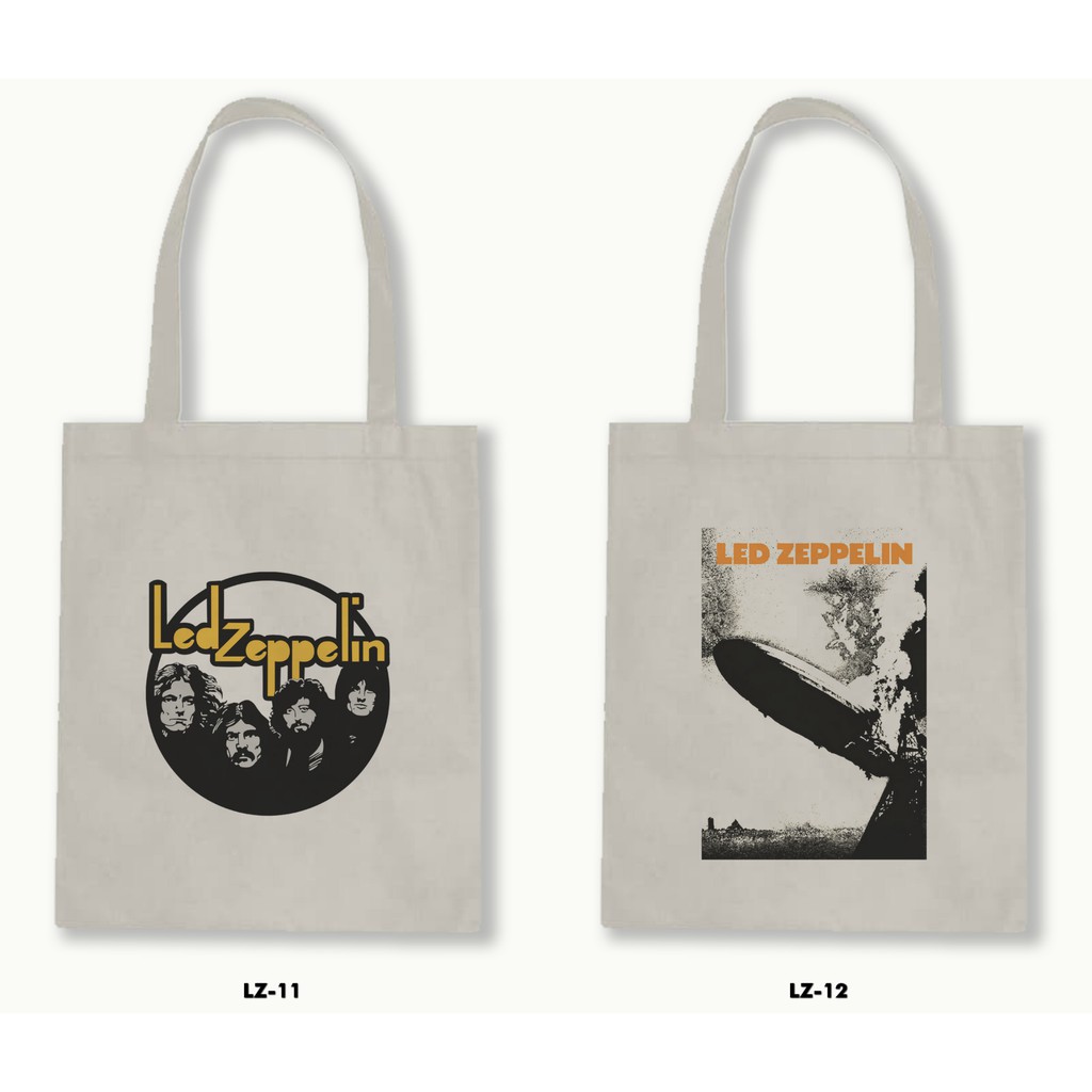 TOTE BAG BLACU - LED ZEPPELIN .01