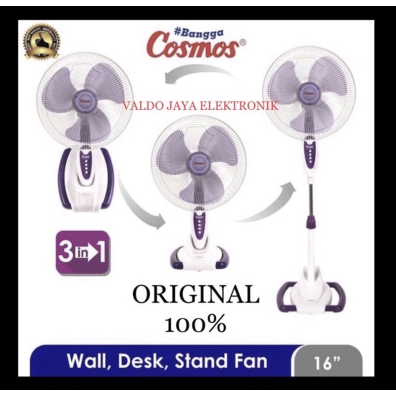 COSMOS Kipas Angin 3 in 1 16-SO33/Kipas Angin Cosmos Multi Fungsi
