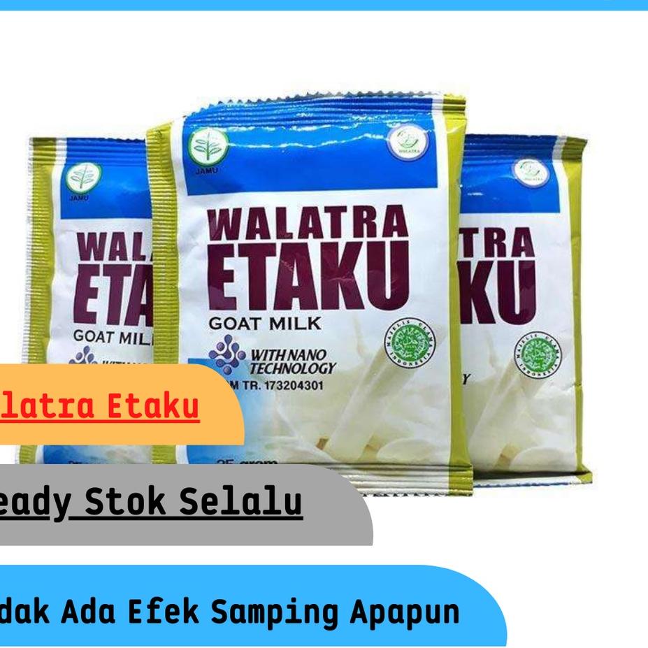

Buruan Beli Walatra Etaku Goat Milk - Susu Untuk Anak Pintar - Susu Kecerdasan Otak Anak Pintar - Susu Pertumbuhan Anak - Susu Kambung Etaku harga bersaing