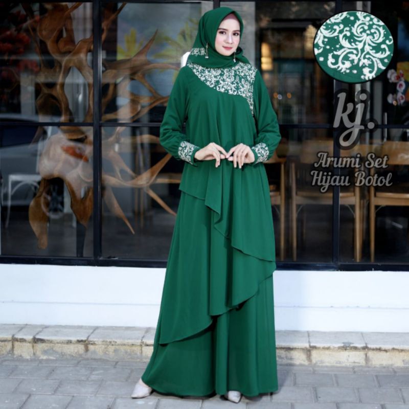 GAMIS CERUTI BABY DOLL//GAMIS ARUMI CERUTI//GAMIS SET HIJAB