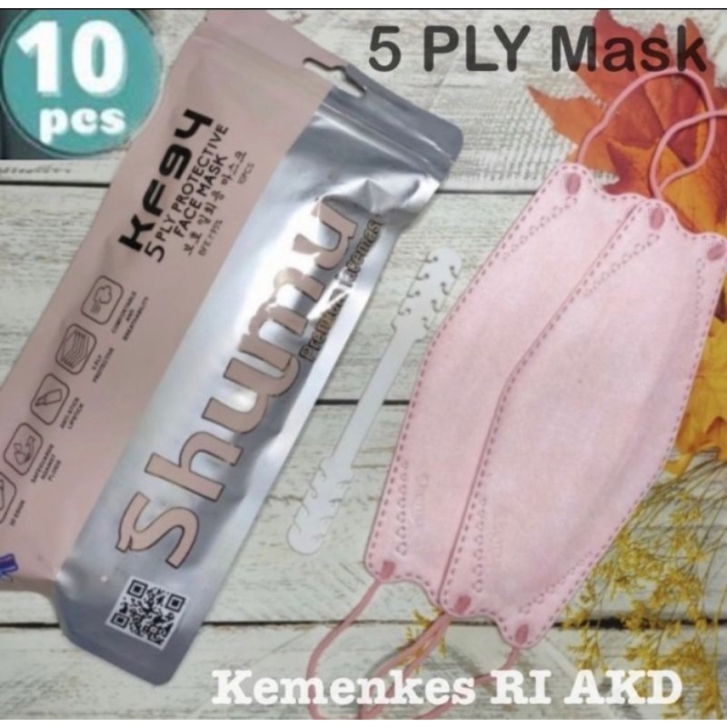 masker kf94 5ply original shumu kemenkes embos