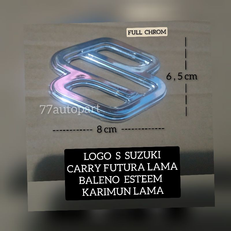 Emblem logo s suzuki carry futura lama baleno esteem karimun lama