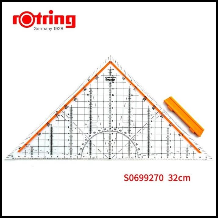 

Heaven | Penggaris Segitiga Pegangan Rotring 32Cm