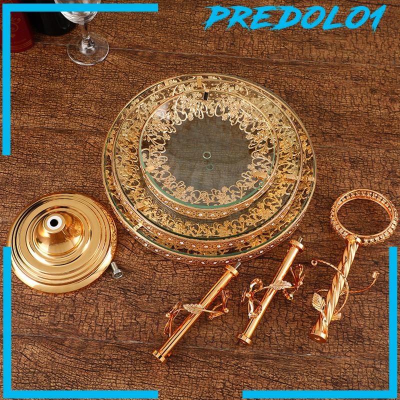 (Predolo1) Nampan Saji Makanan Ringan 3 Susun Untuk Rumah / Pernikahan