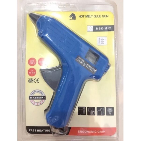 

GLUE GUN MASAKI 40 WATT ALAT LEM TEMBAK HOT MELT GLUE GUN