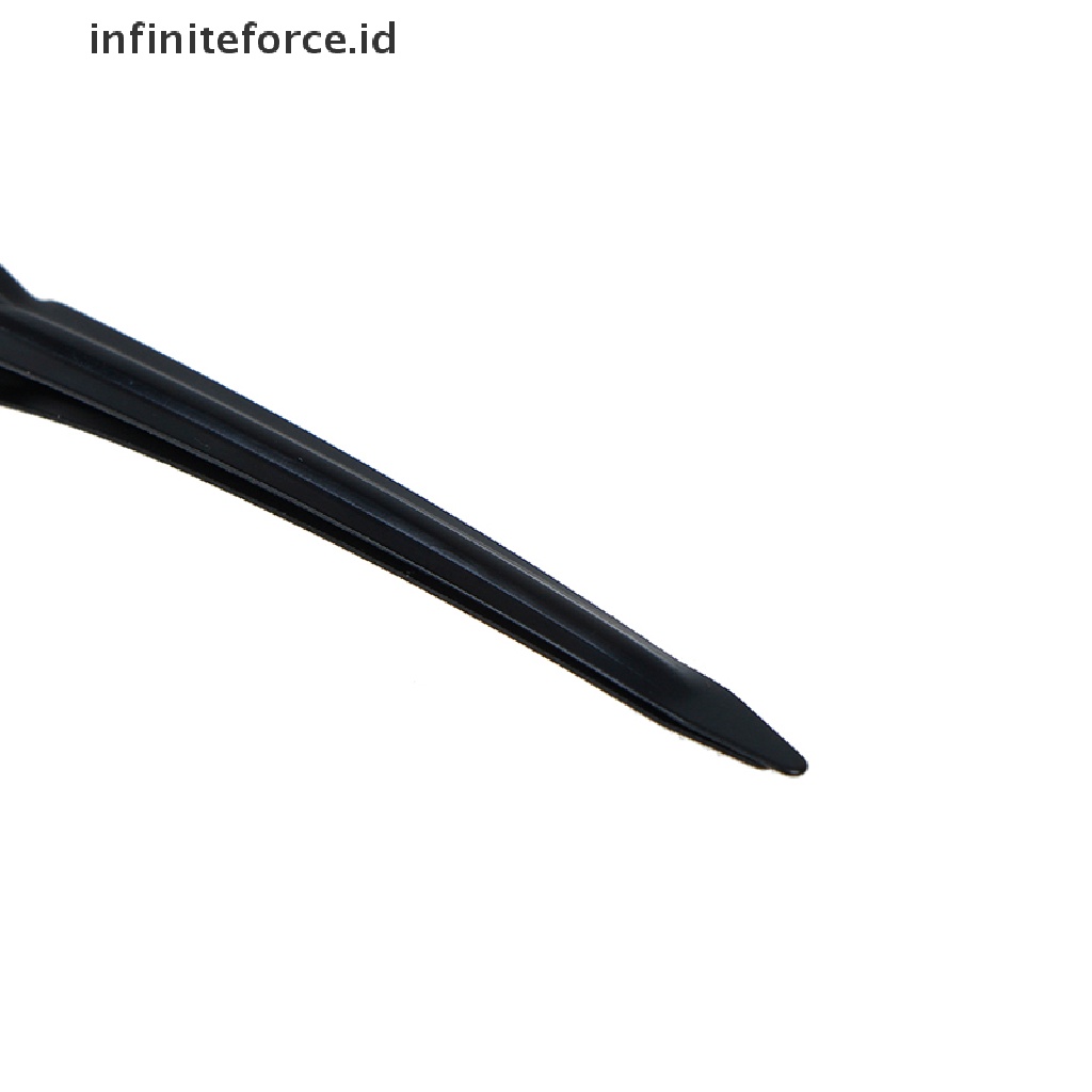 Infiniteforce.id 10pcs / Set Klip Jepit Rambut Profesional Bahan Metal Untuk Salon