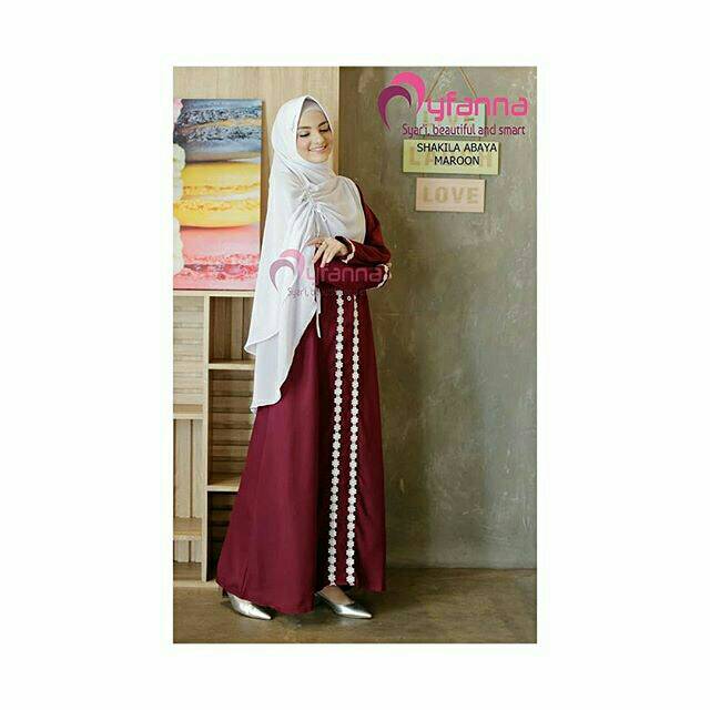 Abaya shakila renda