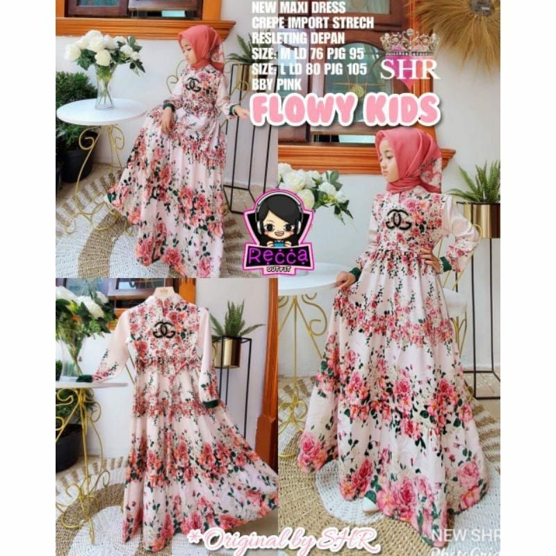 new maxi dress /flowy kids SHR