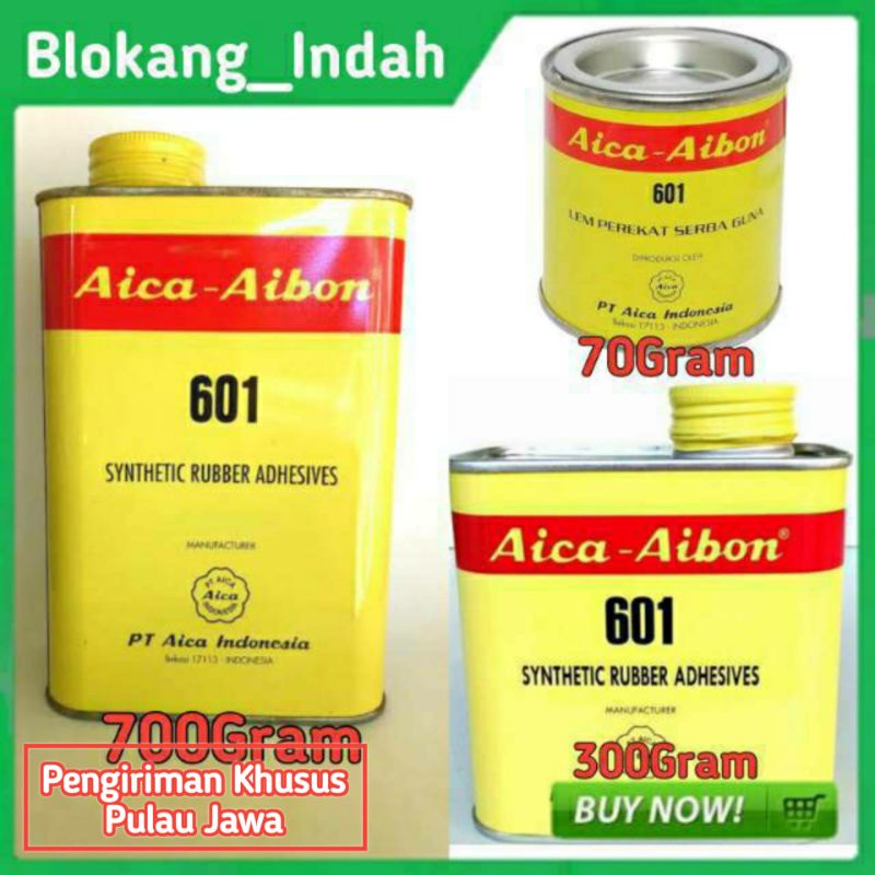 

LEM AICA AIBON 601 Ukuran 1KG(700Gram) / 300Gram / 70Gram - LEM SERBA GUNA