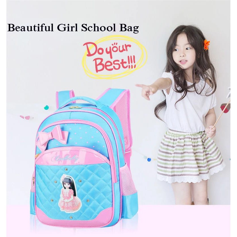 ARMELIA SHOP - Tas Sekolah Anak Perempuan Tas Wanita Set_Tas Backpack Anak Triset Bisa COD