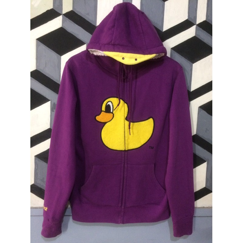 HOODIE ZIPPER PANCOAT POP DUCK PURPLE