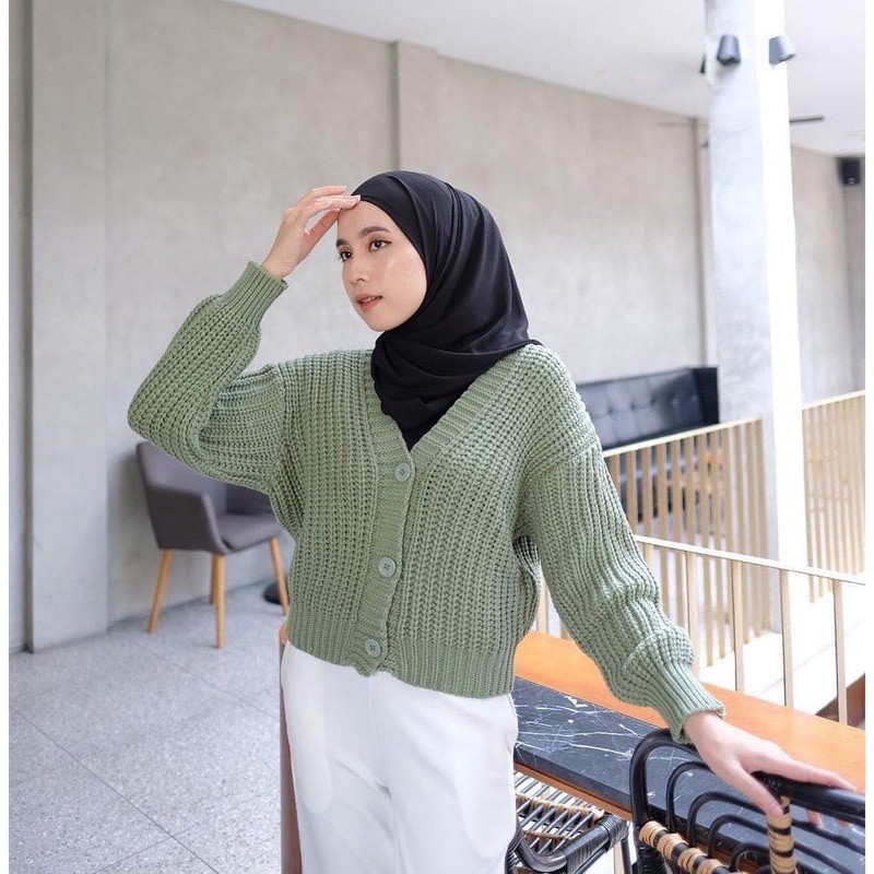 Queenbags89 baju outfit cewek baju atasan wanita baju Rajut Arsy Cardy