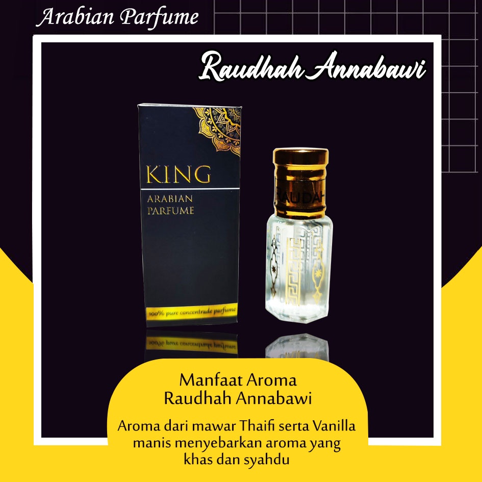 Parfum Sholat Parfum Nabawi Raudhah Annabawi Aroma Khas Karpet Masjid Nabawi non Alkohol