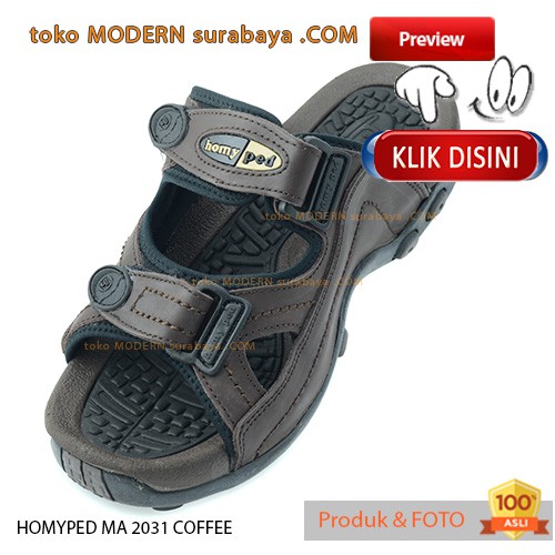 HOMYPED MA 2031 COFFE sendal pria casual flip flop