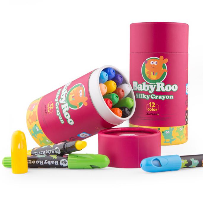 

JOAN MIRO BABYROO WASHABLE SILKY CRAYON BABY ROO KRAYON FACE PAINTING - 12 PCS