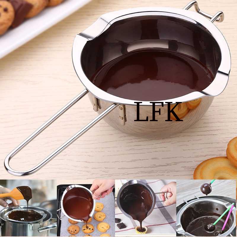 IMPORT SS Chocolate Melting Pot Pan PANCI Leleh COKLAT KEJU Stainless Steel Panci Leleh Keju BENTO C