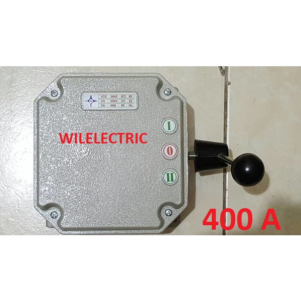 Handle Cam Starter Ohm Saklar GZ 1 0 2 400A 400 A 4 pole model pisau