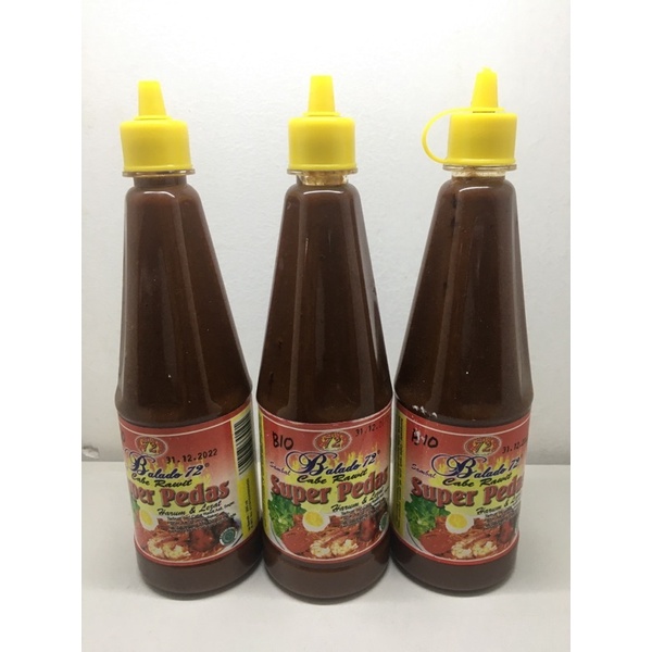 

sambel cabe rawit balado 72 super pedas