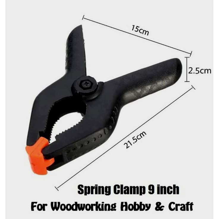 Catok Spring Clamp 9&quot; / Klem Jepit 9 inch