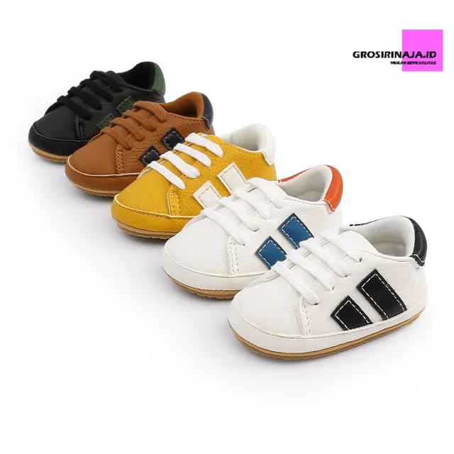 Sepatu Sneakers Bayi Laki-Laki-Sepatu Bayi Perempuan Garis II