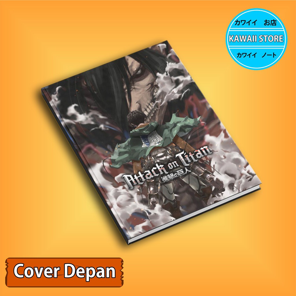 

Notebook / Pocket book Hard Cover Anime Shingeki no Kyojin CODE D uk A5 & A6 / Notes Book